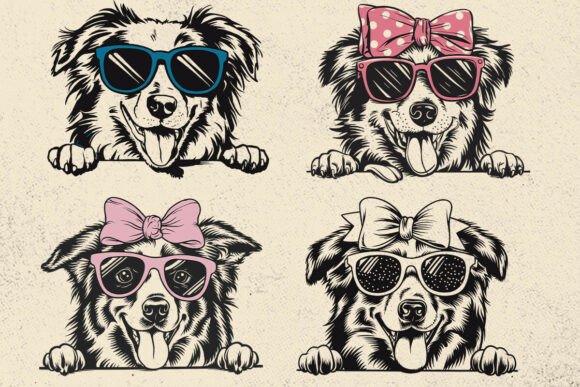 Australian Shepherd Svg, Dog Svg Files