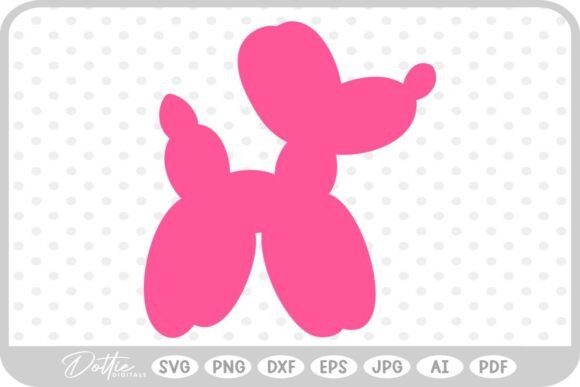 Balloon Dog SVG PNG DXF: A Designer’s Take on Real Embroidery Use