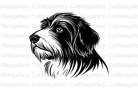 Bearded Collie Dog Head SVG – A Designer’s Honest Take