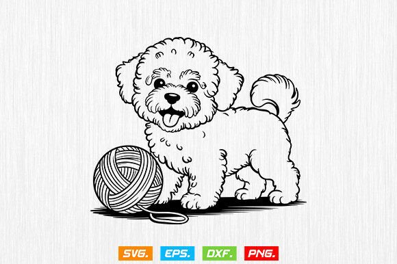 Bichon Frise Dog SVG: A Designer’s Review for Embroidery