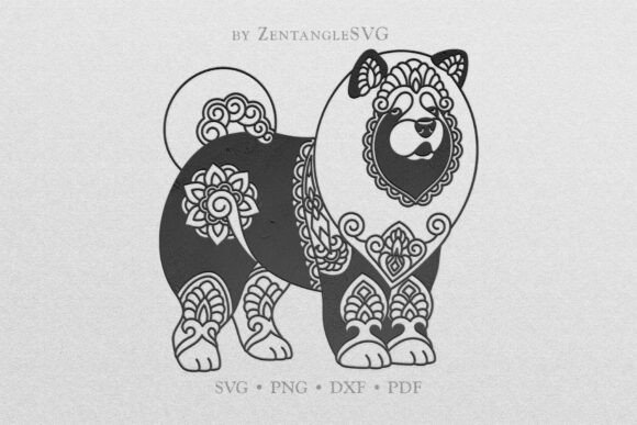 Chow Chow Mandala SVG: A Designer's Look at Real Embroidery Use