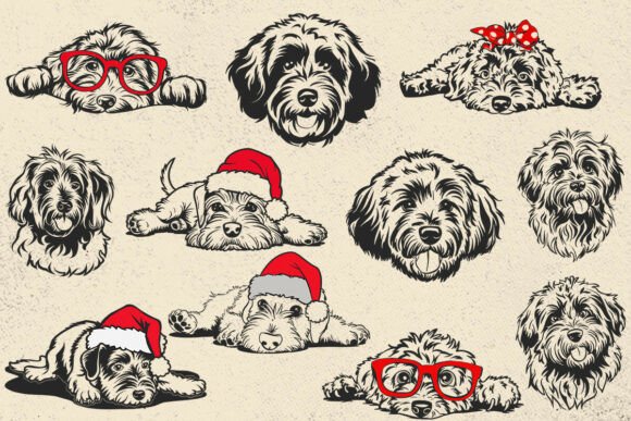Cockapoo Dog SVG Cricut, Cute Puppy Svg
