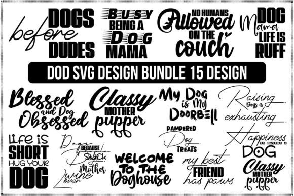 Dog SVG Bundle, Dog Paw, Dog Bundle