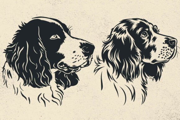 English Cocker Spaniel SVG: Design Review for Embroidery