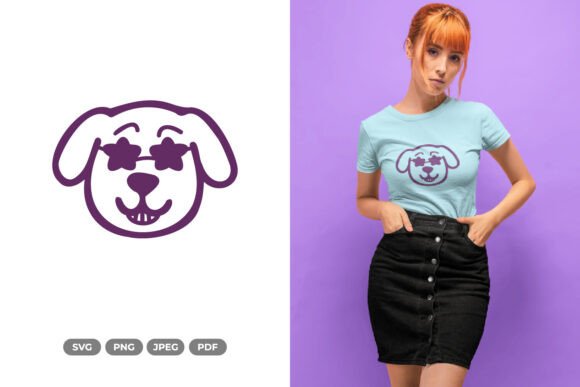 Kawaii Cool Dog SVG Clipart Review