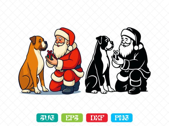 Santa's Boxer Dog Svg: A Designer’s Practical Review for Real Embroidery Projects