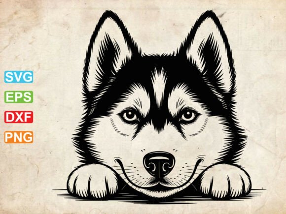 Siberian Husky Dog Svg Review for Embroidery Designers